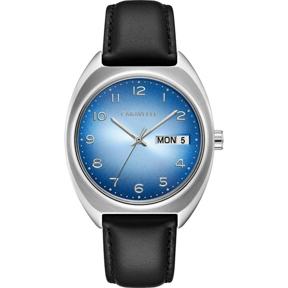 Montre Caravelle argentée pour hommes