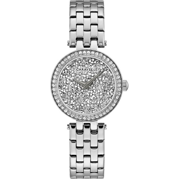 Montre Caravelle argentée pour femmes