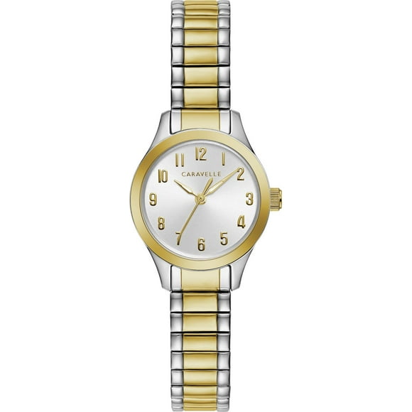 Montre Caravelle deux tons pour femmes