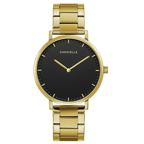 Montre Caravelle dorée pour hommes