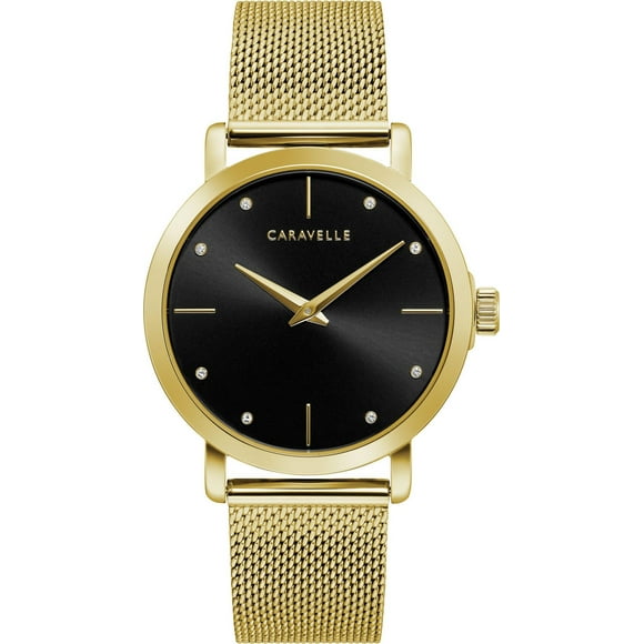 Montre Caravelle dorée pour femmes