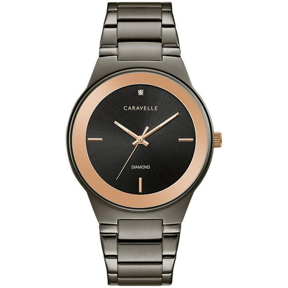 Montre Caravelle gris pour hommes