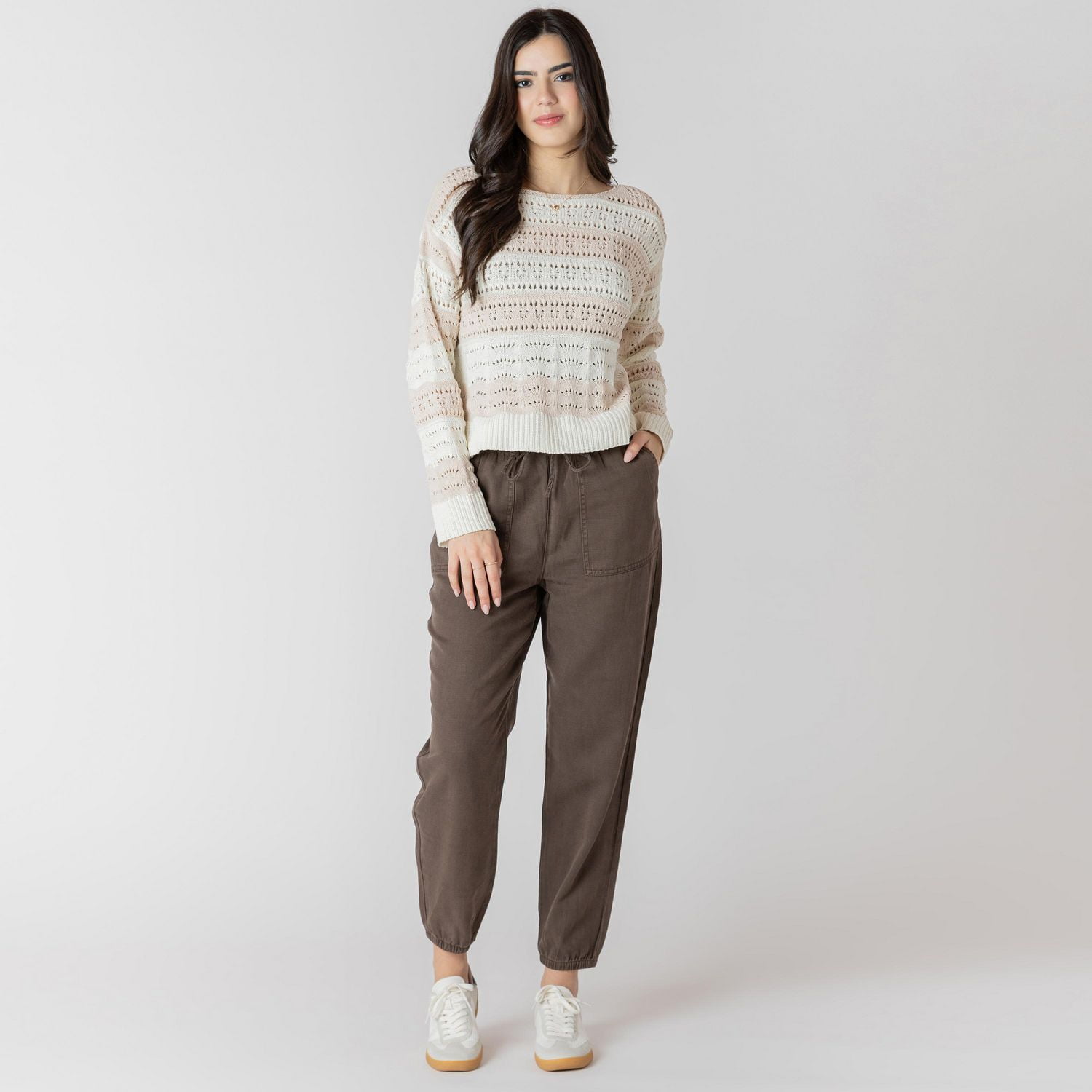 Devoted Drawstring elastic waist jogger