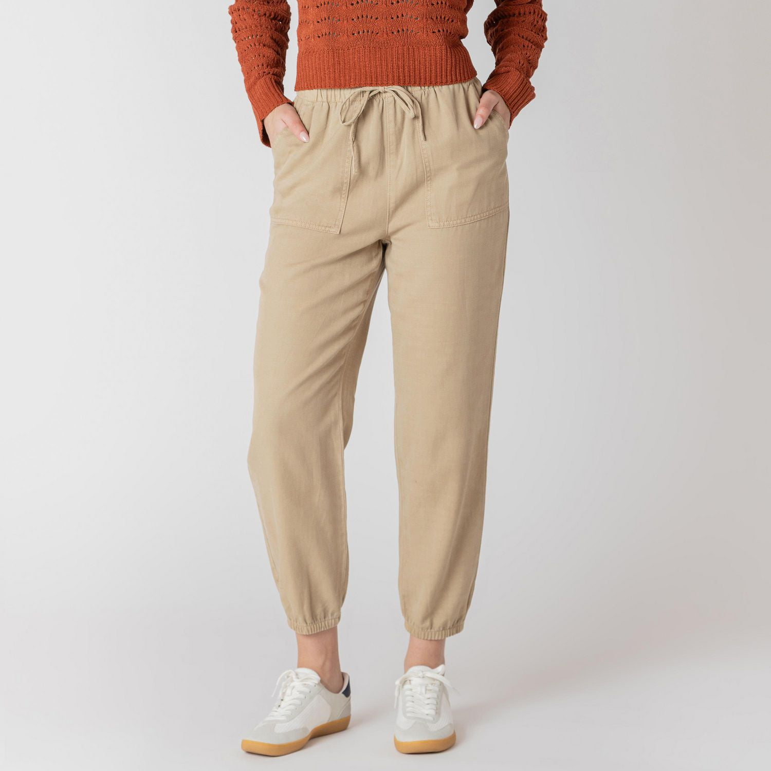 Devoted Drawstring elastic waist jogger