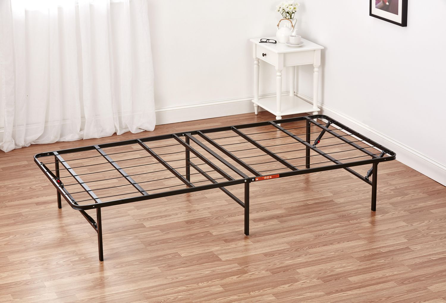 Mainstays 14 high profile foldable steel shop bed frame