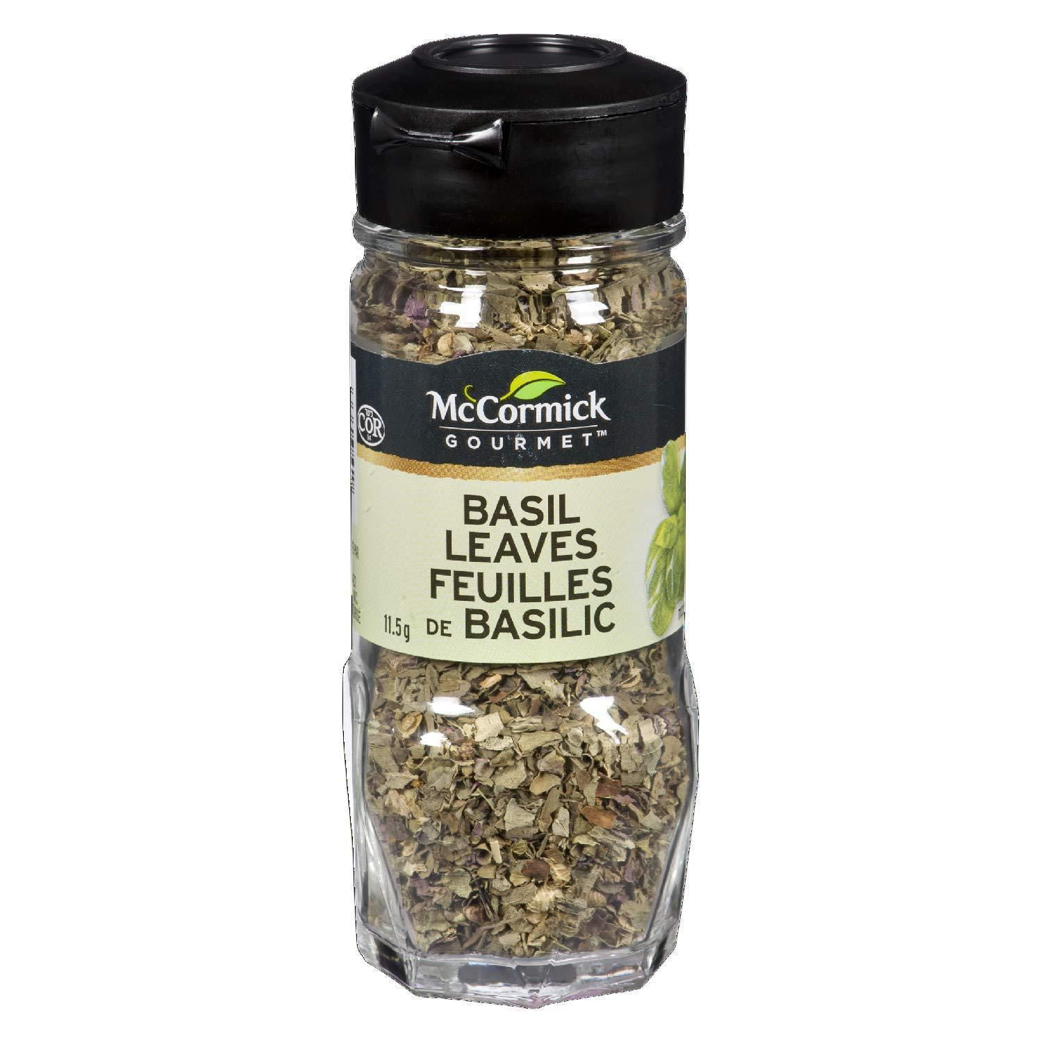 McCormick Gourmet, Premium Quality Natural Herbs & Spices, Basil Leaves ...