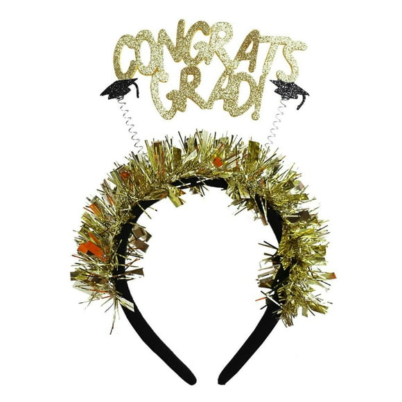 Packed Party "Congrats Grad" Festive Graduation Head Bopper