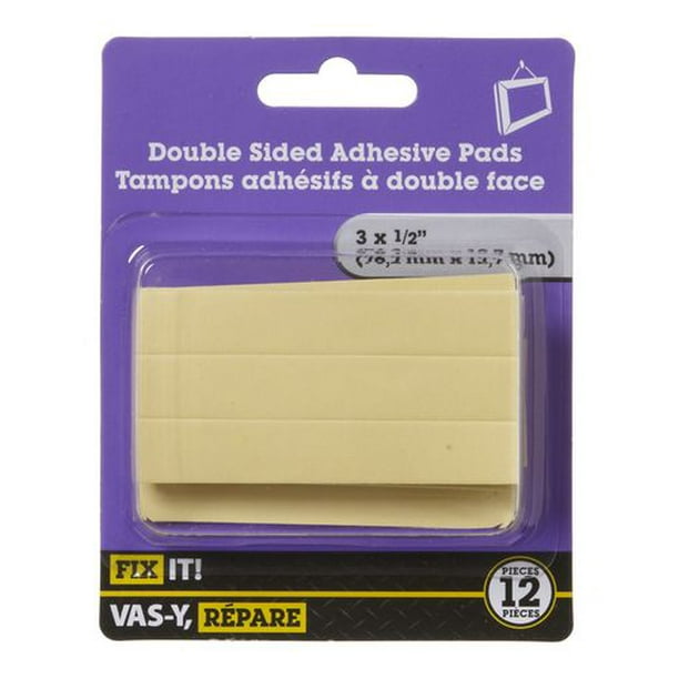 Double sided adhesive pads