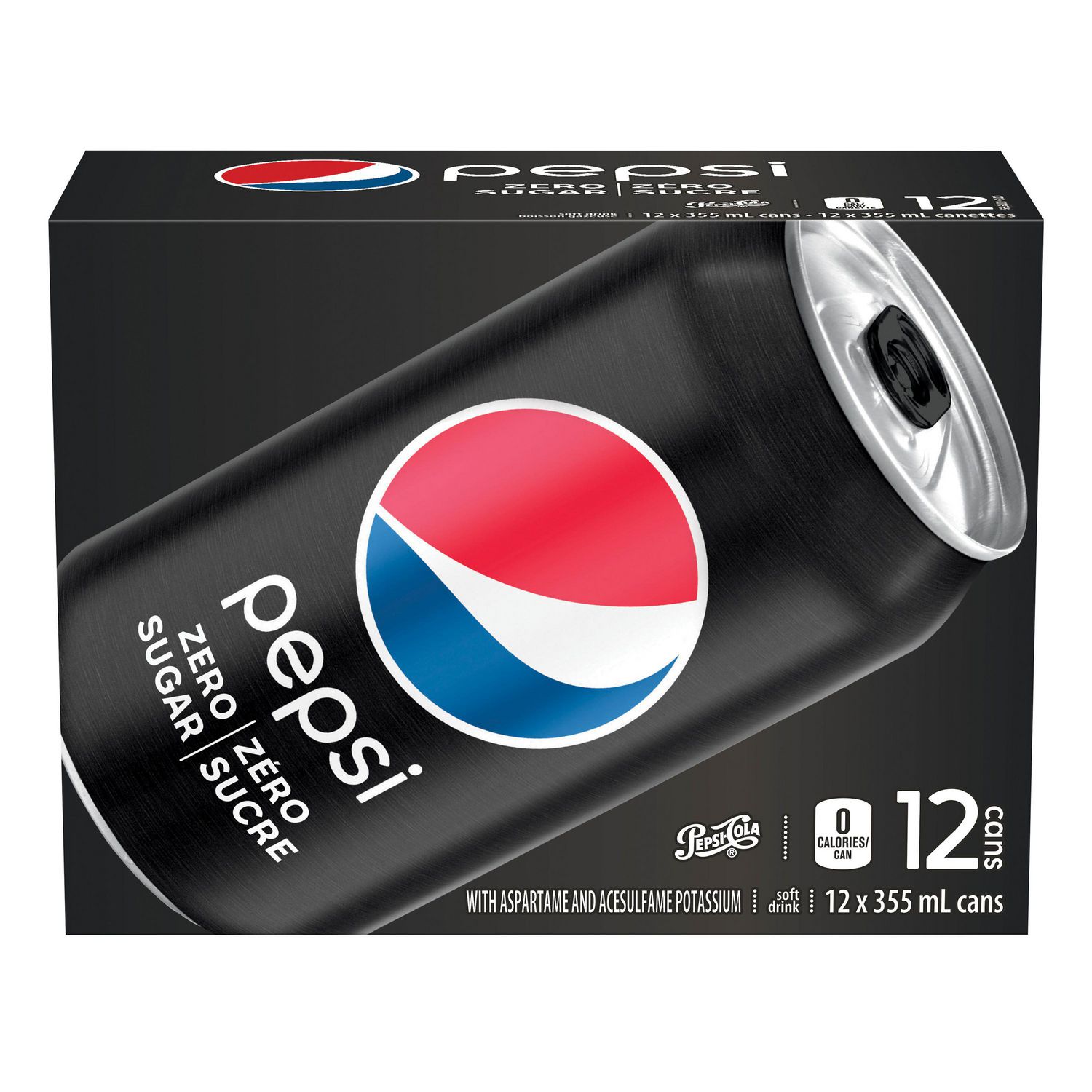 Diet Pepsi Max Nutrition Label