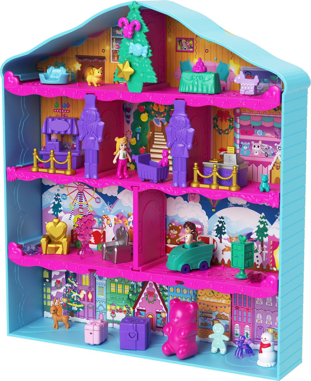 Polly pocket dolls house discount