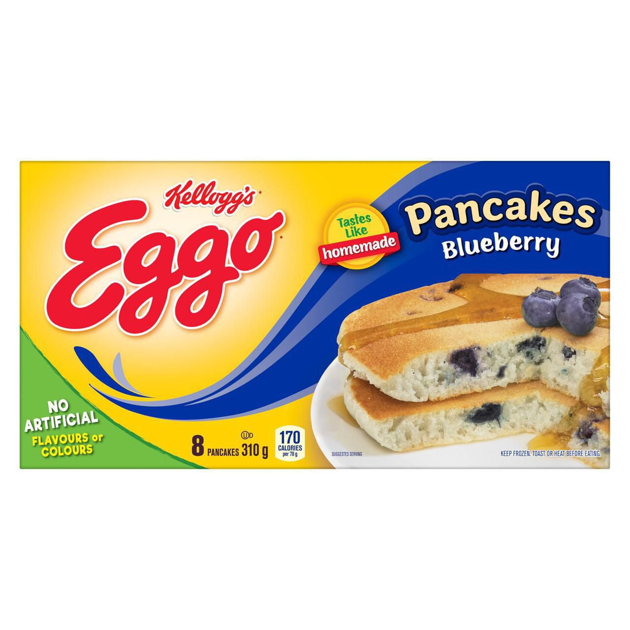 EGGO Blueberry Pancakes, 310g (8 pancakes) Walmart Canada