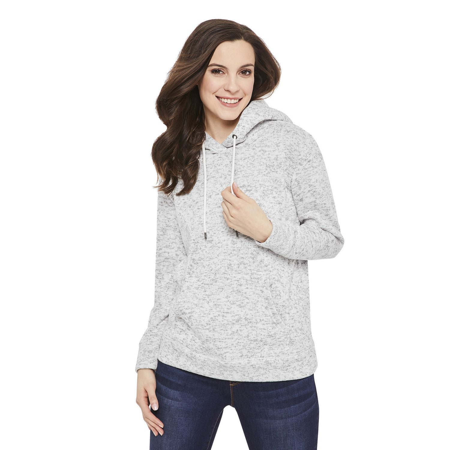 Ladies sherpa 2024 lined hoodie