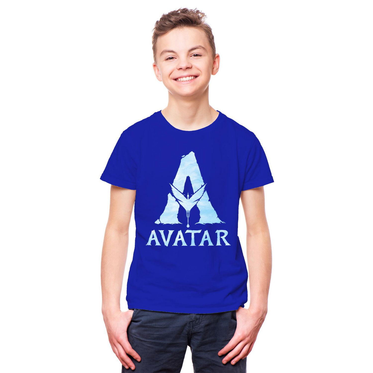 Boys Avatar  Short Sleeve T-Shirt, Sizes: XS-XL