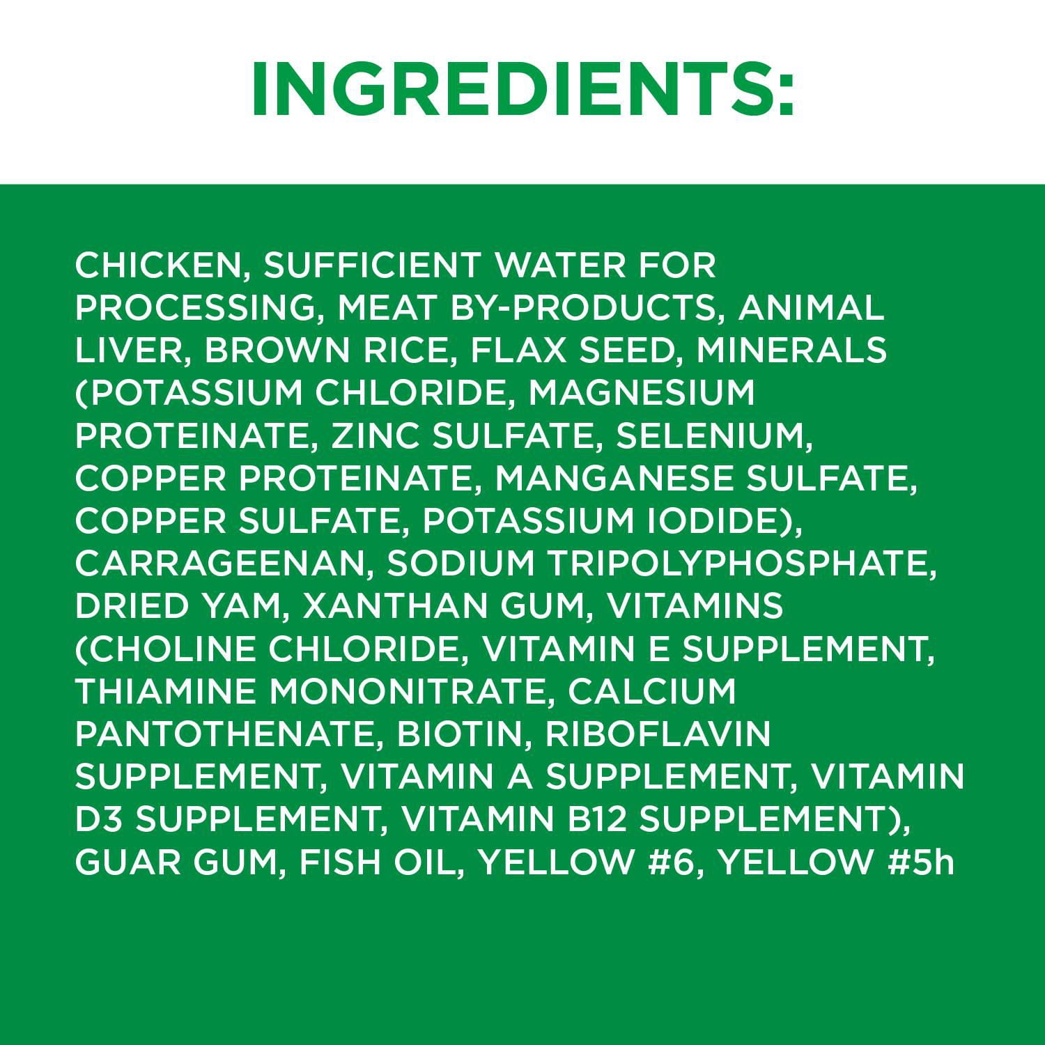 Iams dog 2024 food ingredients