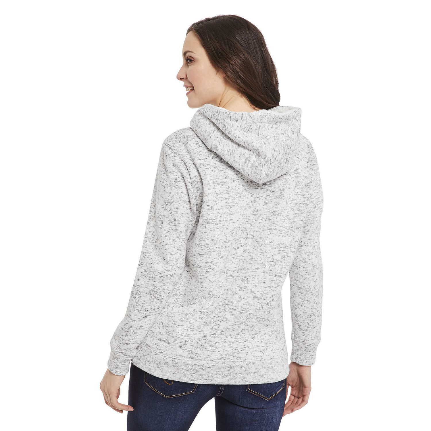 Sherpa lined sales hoodie walmart