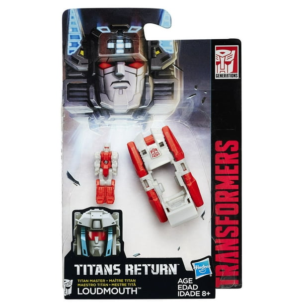 Figurine Articulée Maître Titan Loudmouth Generations Titans Return des Transformers