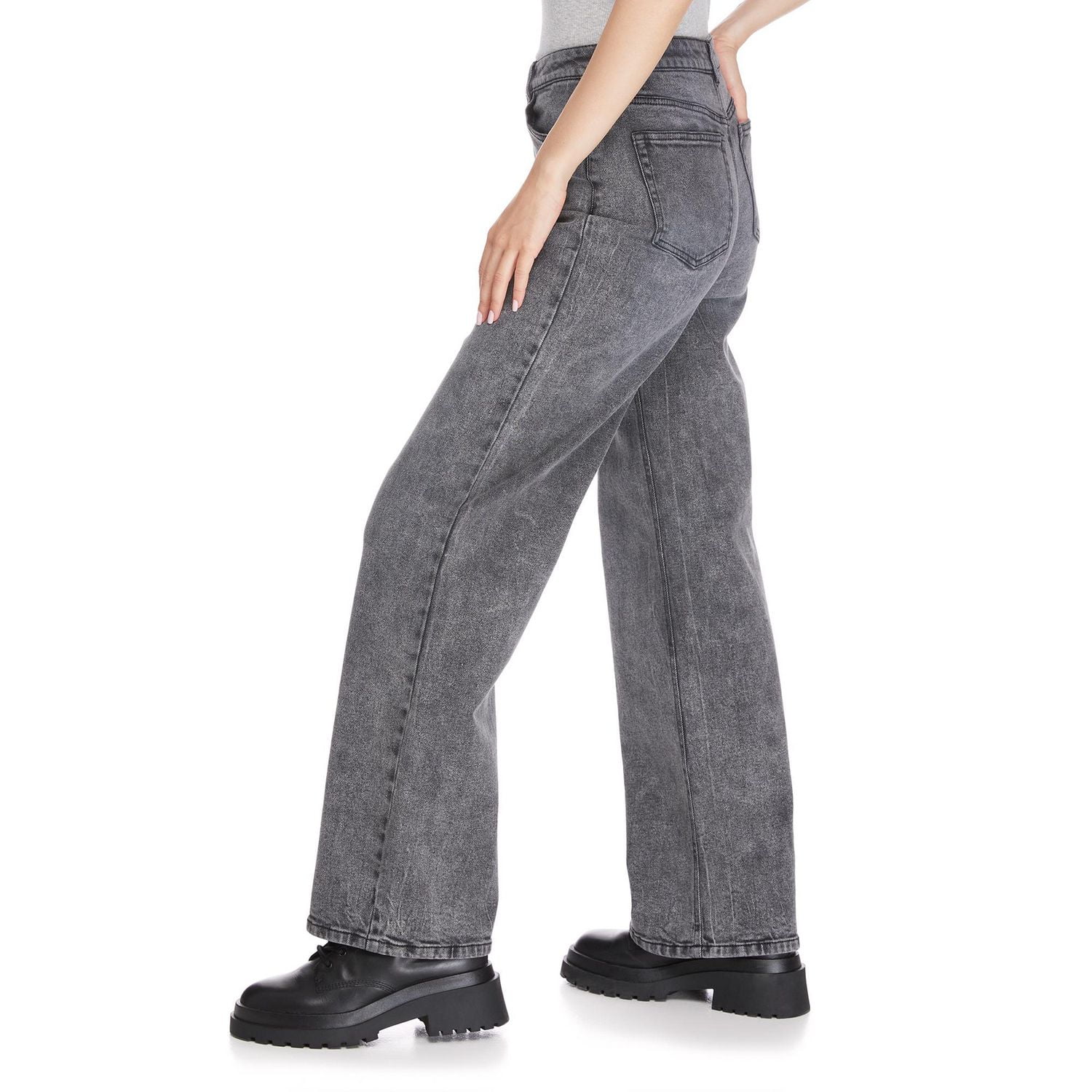 No Boundaries Women's Wide Leg Jean