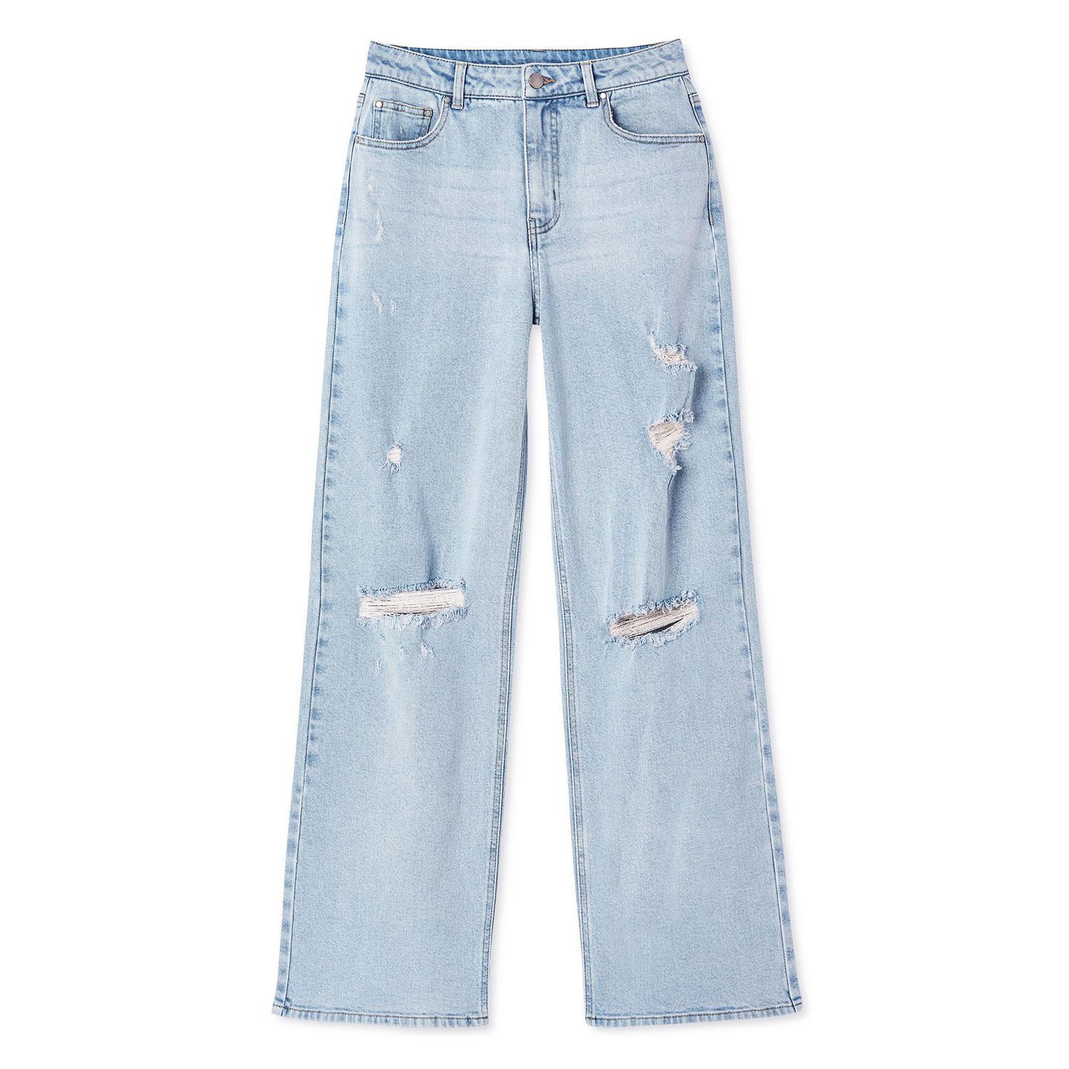 No Boundaries Women High Waisted Jeans Embroidery hollowing Out Gothic  Baggy Denim Denim Stretch Pants Women, Blue, X-Small : : Clothing,  Shoes & Accessories