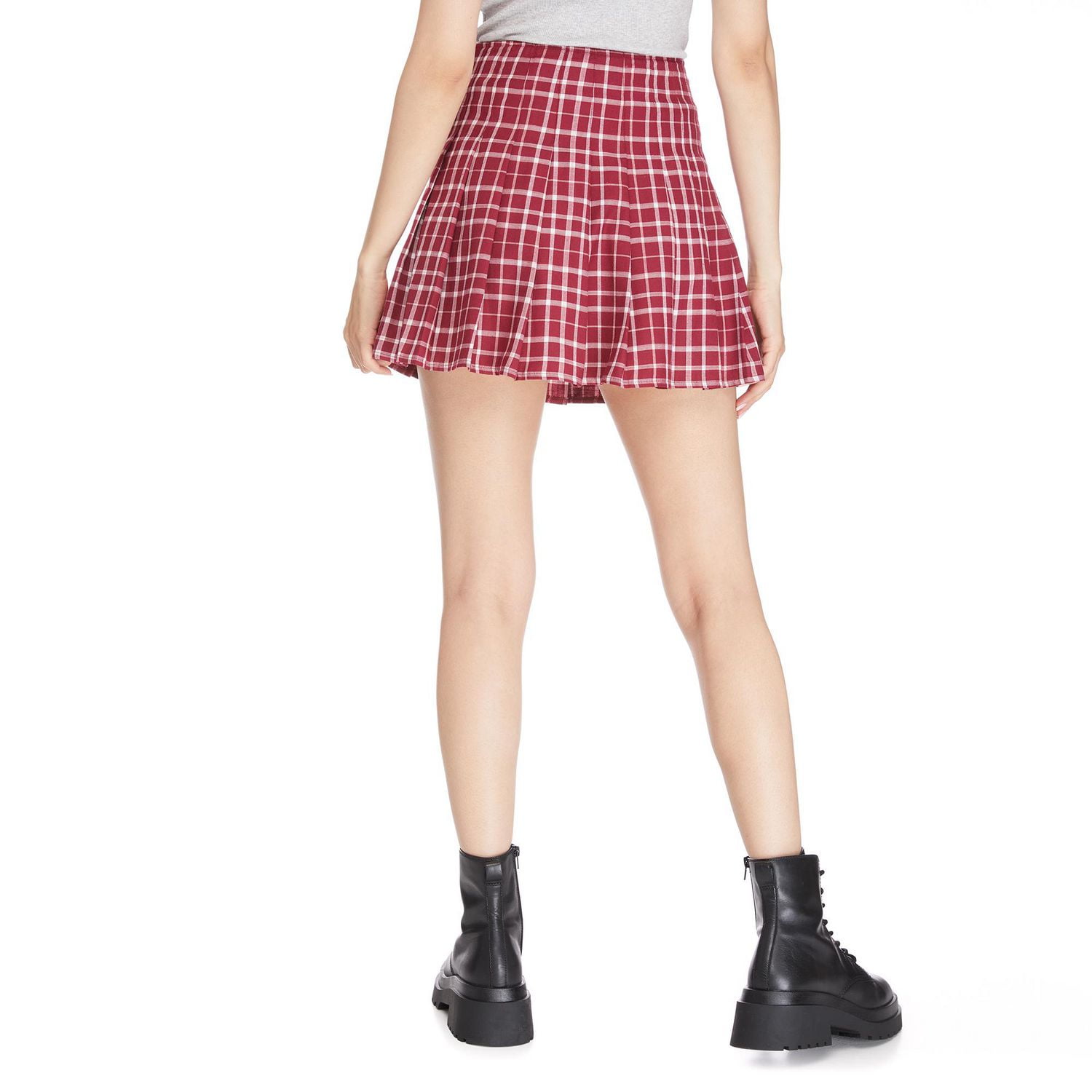 No Boundaries Women's Pleated Skirt