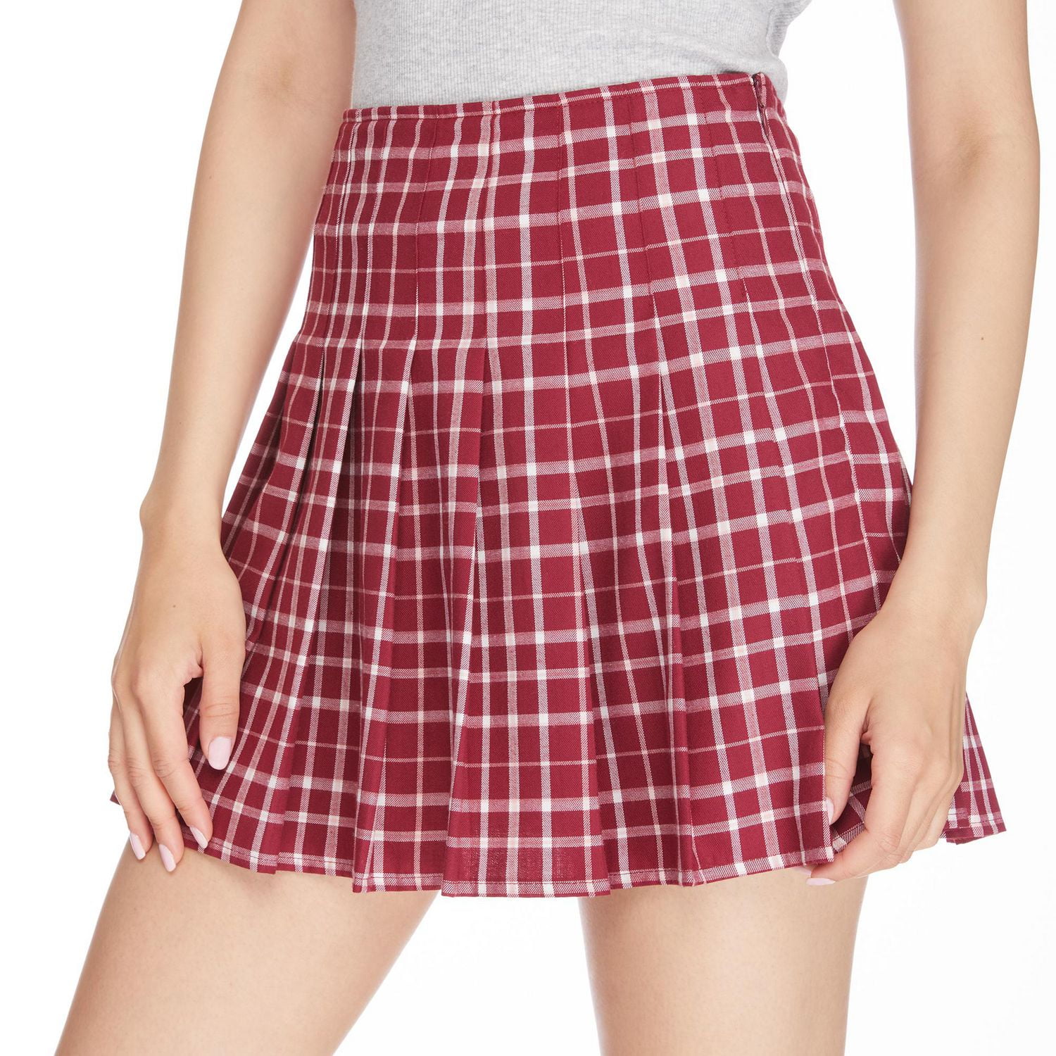 No Boundaries Women's Pleated Skirt