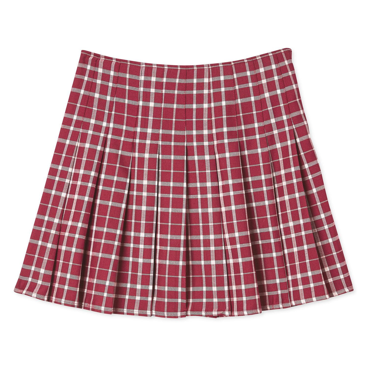 No Boundaries Women's Pleated Skirt