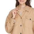 thumbnail image 4 of No Boundaries Women's Shacket, 4 of 6