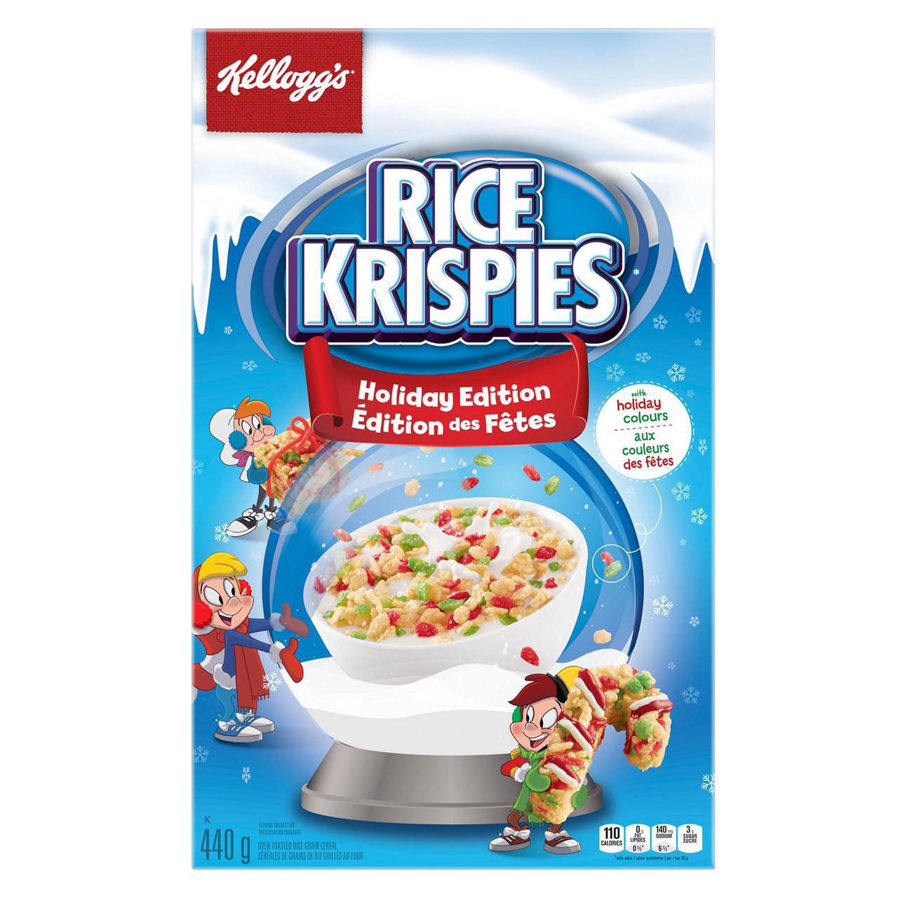 Kellogg's Rice Krispies Holiday Cereal, 440g Walmart Canada