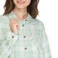 thumbnail image 4 of No Boundaries Women's Oversized Flannel Shirt, 4 of 6