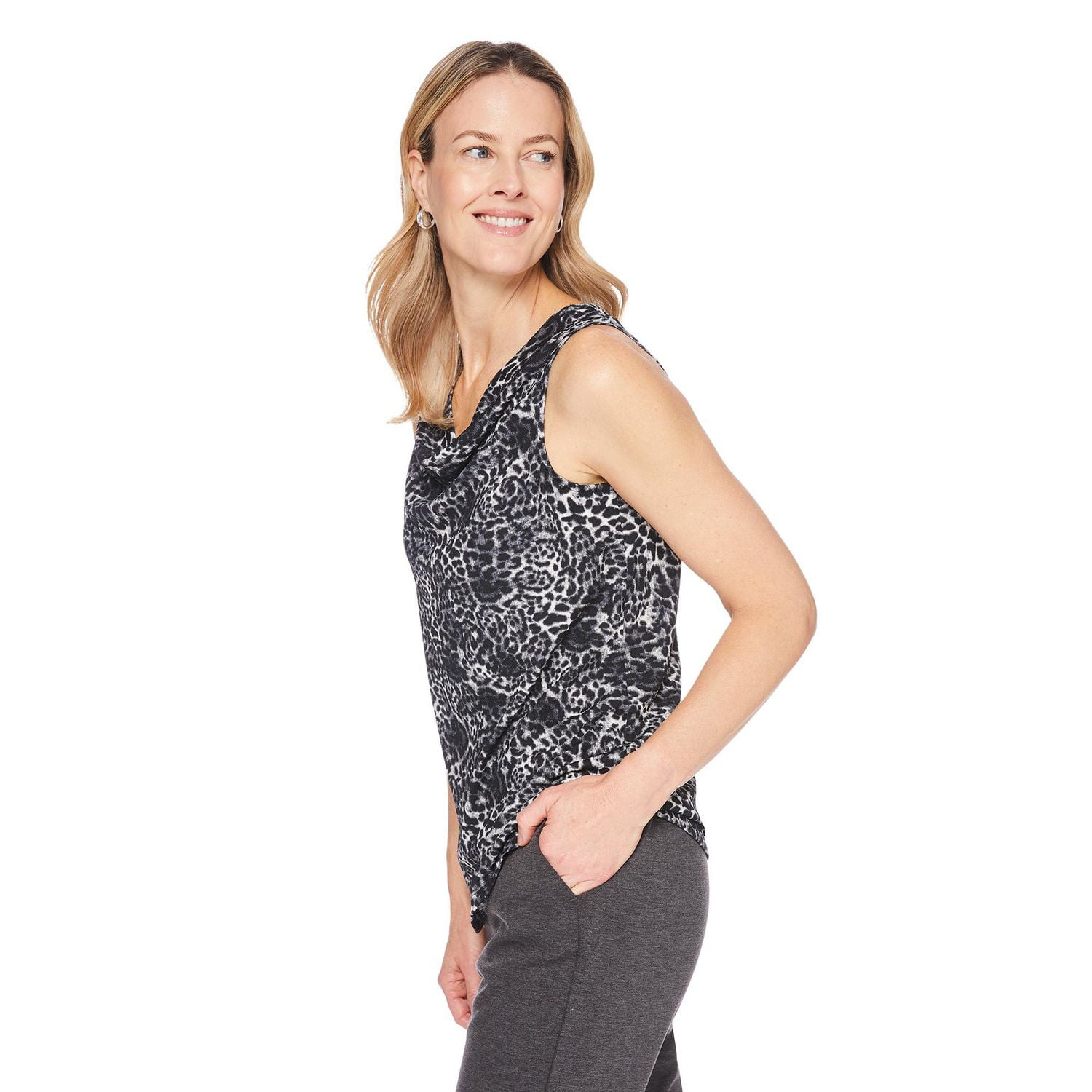 Iyla Women's Cowl Neckline Top