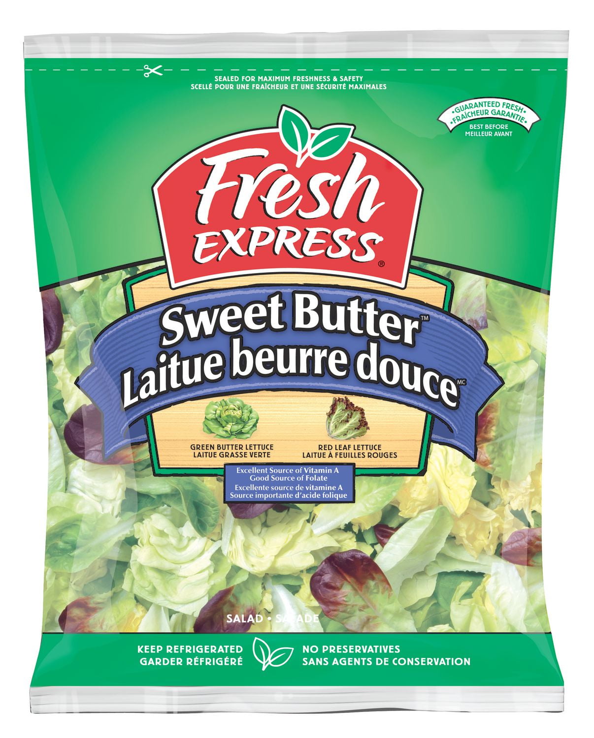 Fresh Express Sweet Butter Salad Blend Walmart Canada