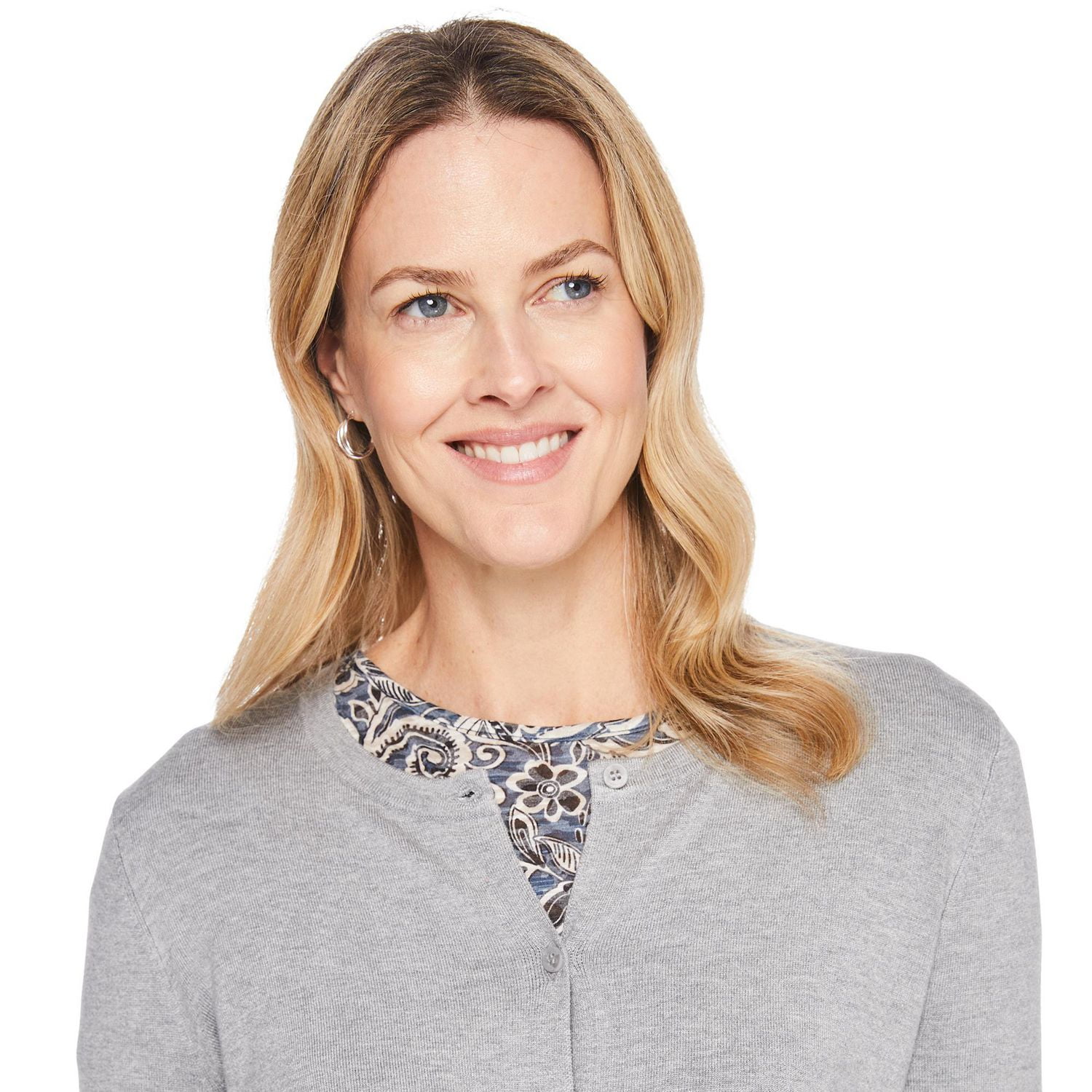 Iyla Women's Classic Long Sleeve Cardigan