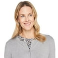thumbnail image 4 of Iyla Women's Classic Long Sleeve Cardigan, 4 of 6