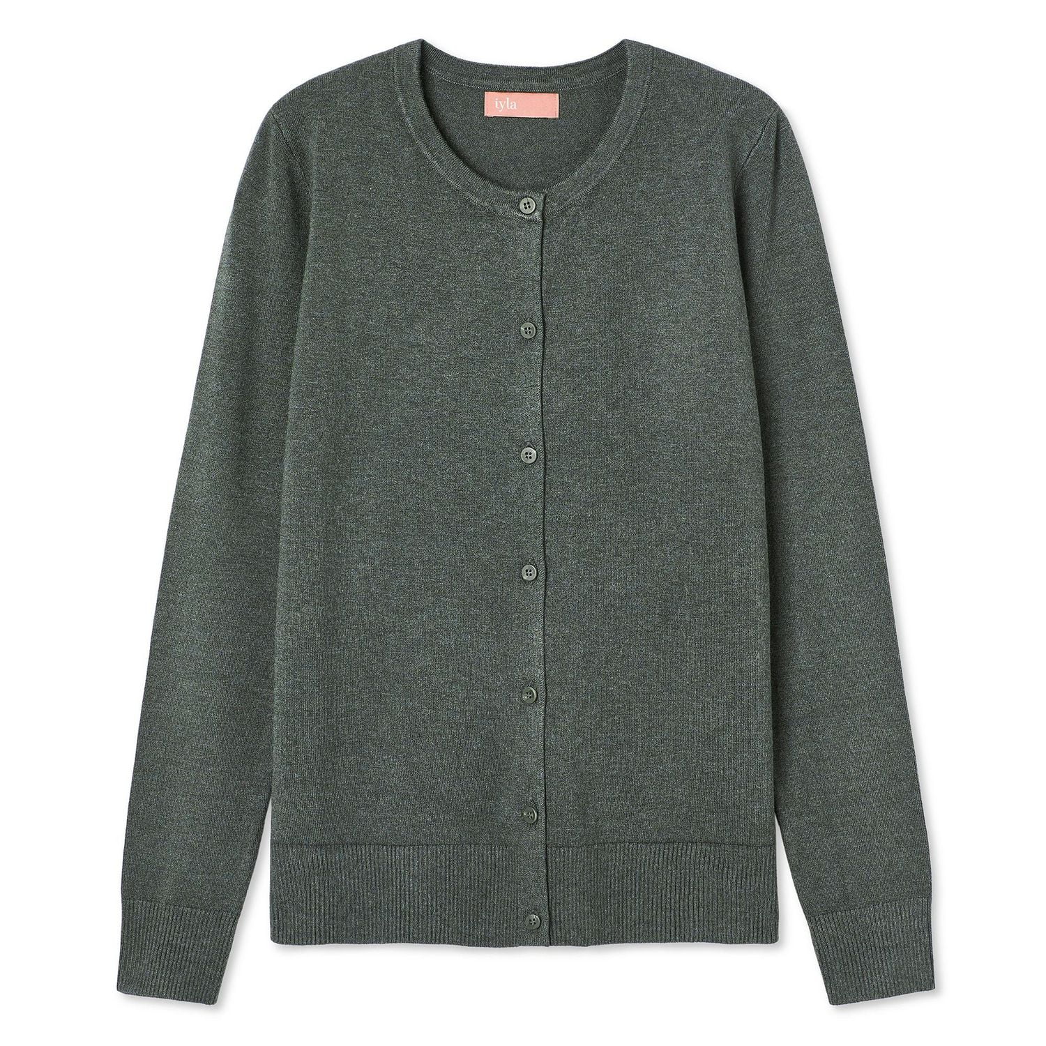 Iyla Women's Classic Long Sleeve Cardigan