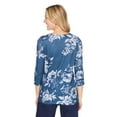 thumbnail image 3 of Iyla Women's 3/4 Sleeve Hacci Top, 3 of 6