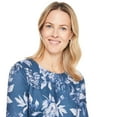 thumbnail image 4 of Iyla Women's 3/4 Sleeve Hacci Top, 4 of 6