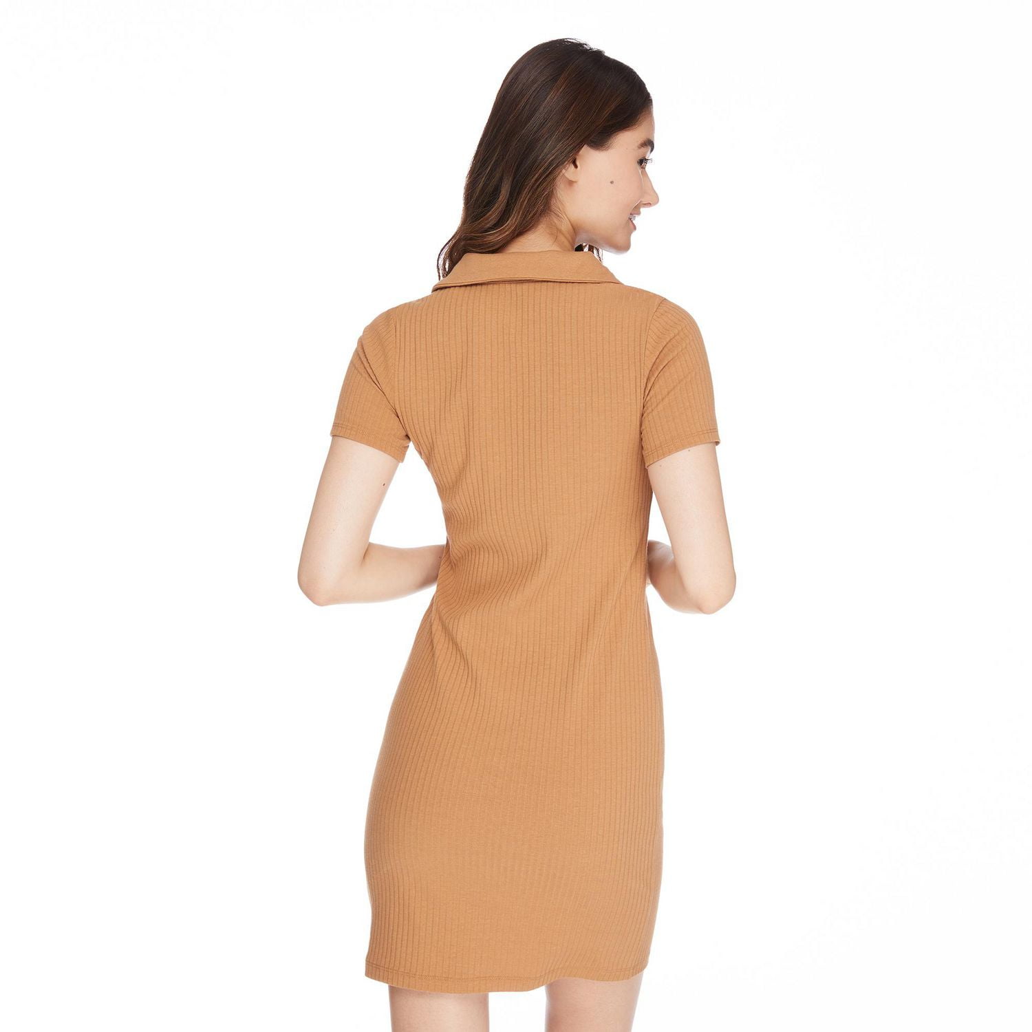 No Boundaries Women's Collar Dress