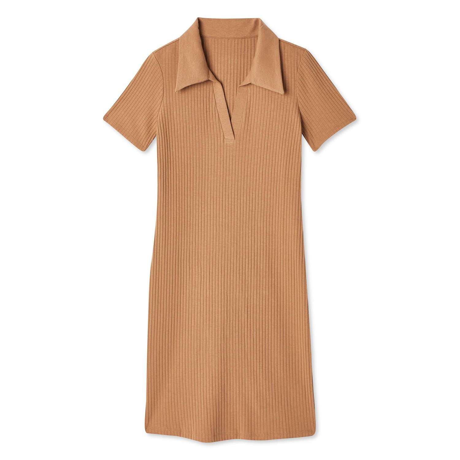 No Boundaries Women's Collar Dress