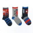 thumbnail image 2 of Spiderman Boys' 3-Pack Crew Socks, 2 of 2