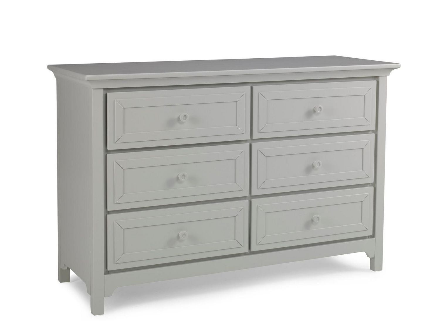 Ti Amo Catania 6Drawer Double Dresser in Misty Gray Walmart Canada