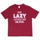 T-shirt à manches courtes pour hommes Lazy – image 1 sur 1