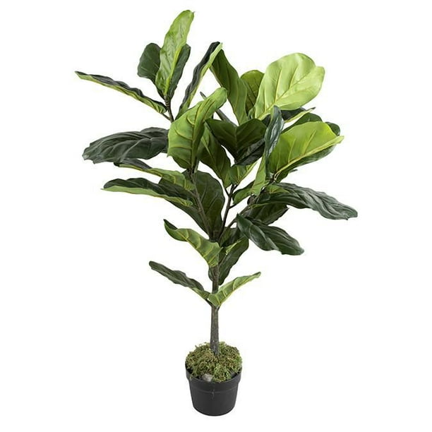 Danson Decor 3.25ft Potted Artificial Fiddle Leaf Tree Walmart.ca