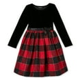 thumbnail image 1 of Robe à manches longues George pour filles, 1 of 2
