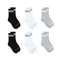 thumbnail image 1 of Fruit of the Loom All Day Comfort Crew Socks for Girls, 1 of 6