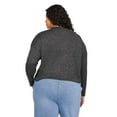 thumbnail image 3 of George Women's Plus Hacci Cardigan, 3 of 6
