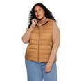 thumbnail image 1 of George Women's Plus Packable Puffer Vest, 1 of 6