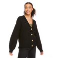 thumbnail image 1 of No Boundaries Women's Oversized Cardigan, 1 of 6