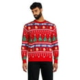thumbnail image 1 of George Men's Christmas Light-Up Sweater, 1 of 6