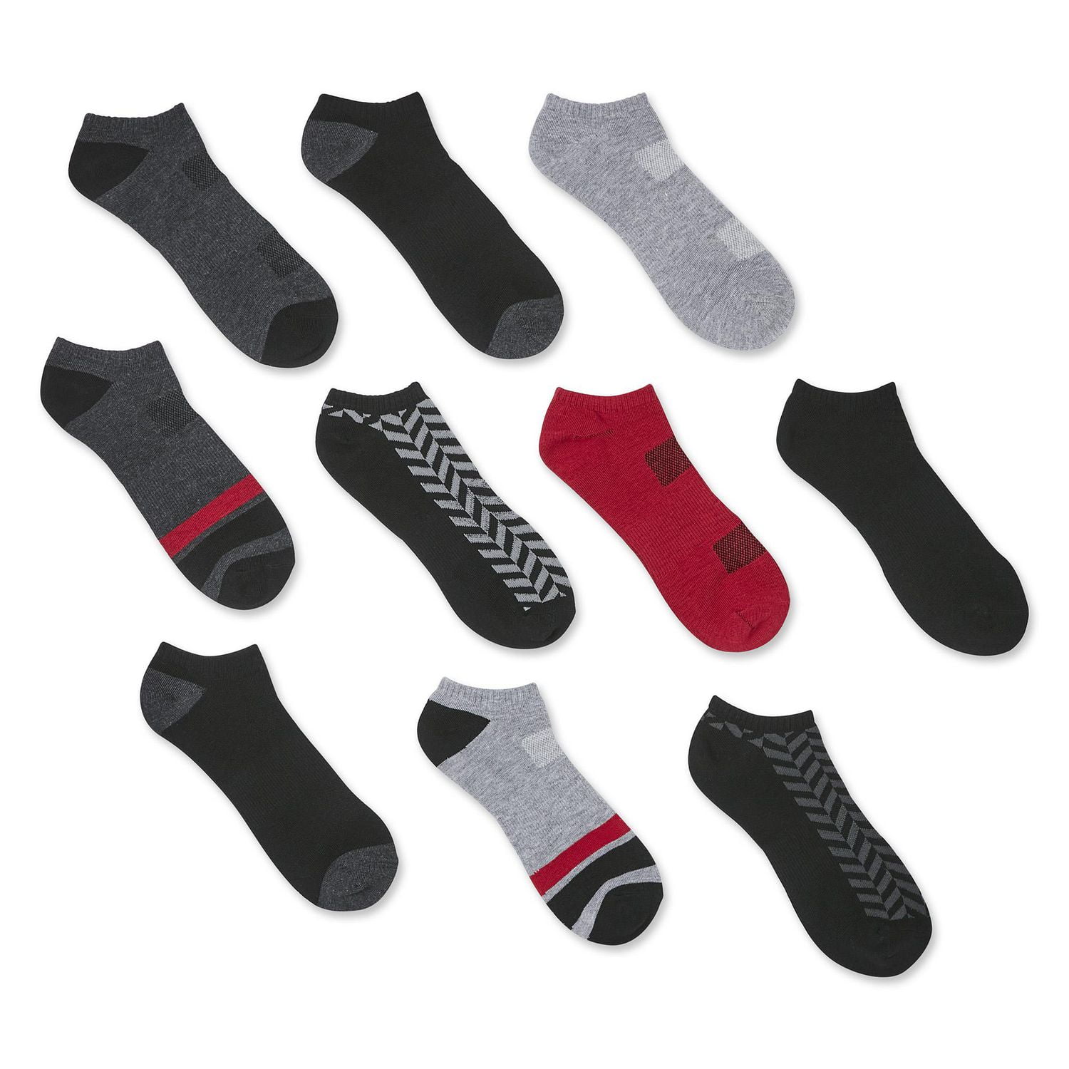 Athletic Works Men's Herringbone Socks 10-Pack | Walmart Canada