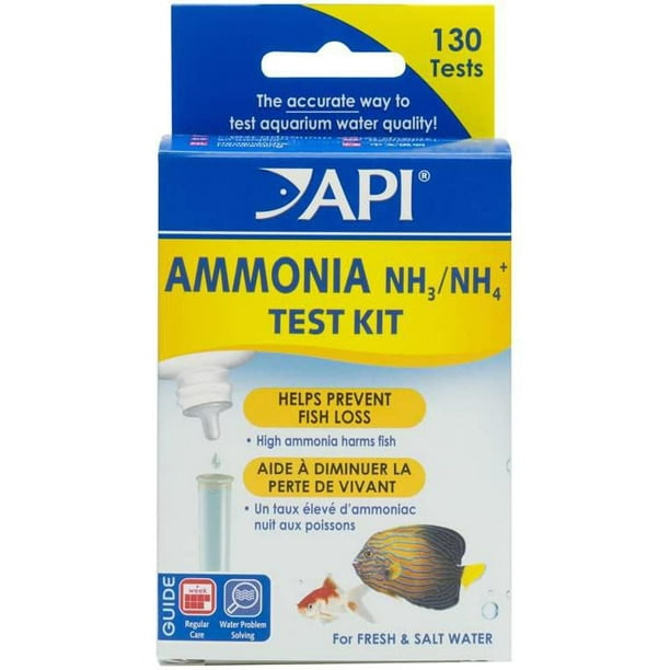 API Ammoniac NH 3/ NH 4 Kit de test aquatique