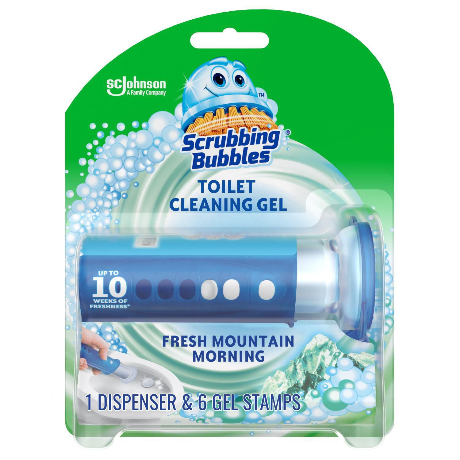 toilet cleaner bubbles